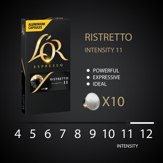 LOR | Κάψουλες Καφέ Espresso Ristretto 10x5.2g