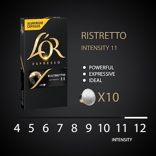 LOR | Coffee Capsules Espresso Ristretto 10x5.2g