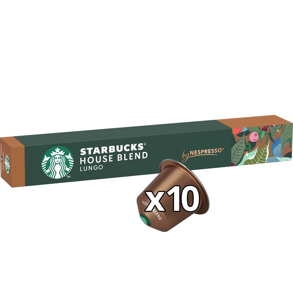 STARBUCKS Κάψουλες Καφέ Espresso House Blend 57g