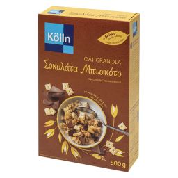 KOLLN | Μούσλι Τραγανά Σοκολάτα Μπισκότο 500g