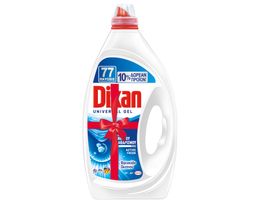 DIXAN | Υγρό Πλυντηρίου Ρούχων Universal Gel Φρεσκάδα Ωκεανού 70+7 Μεζούρες Δώρο