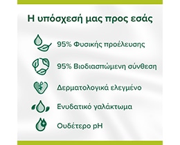 PALMOLIVE | Αφρόλουτρο Naturals Μέλι & Γάλα 500ml