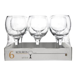 - | ΠΟΤΗΡΙ ΝΕΡΟΥ ΛΕΥΚΟ 26 CL ΚΟΥΡΟΣ ΣΕΤ 6 ΤΕΜ