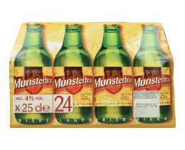 MUNSTERBRAU | Μπύρα Munsterbrau Lager Κουτί 24x250ml