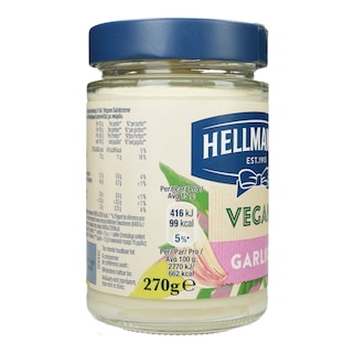 HELLMANN'S | Vegan Mayo Sauce με Σκόρδο 270g