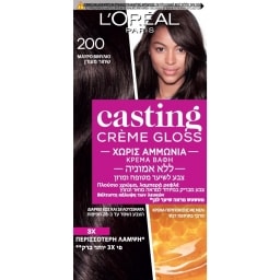 CASTING | C GLOSS | Βαφή Μαλλιών Creme Gloss Νο200 Μαύρο Βινύλιο 1 Τεμάχιο