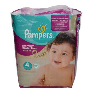 PAMPERS | ACTIVE FIT | ΠΑΝΕΣ ΜΑΧΙ 7 - 18 KGR No 4 24 TEM