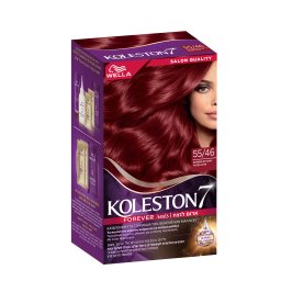 KOLESTON | Βαφή Μαλλιών 55/46 Έντονο Βυσσινί 1 Τεμάχιο