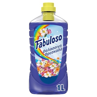 FABULOSO | Υγρό Καθαρισμού Θαλασινή Φρεσκάδα 1lt