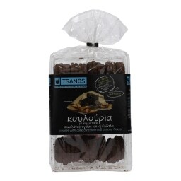 ΤΣΑΝΟΣ | ΚΟΥΛΟΥΡΙΑ ΓΛΥΚΑ ΜΕ ΣΟΚΟΛΑΤΑ ΥΓΕΙΑΣ ΚΑΙ ΑΜΥΓΔΑΛΑ 300 GR