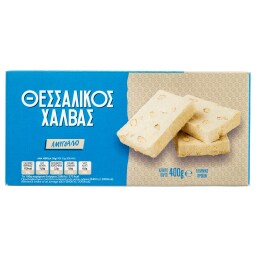 ΘΕΣΣΑΛΙΚΟΣ ΧΑΛΒΑΣ | Χαλβάς Θεσσαλικός Αμύγδαλο 400g