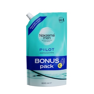 NOXZEMA | Αφρόλουτρο Pilot Bonus Pack 600ml