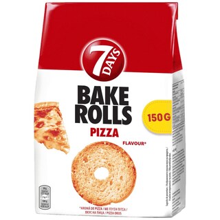 7DAYS | Σνακ Bake Rolls Pizza 150g