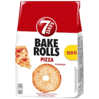 7DAYS | Σνακ Bake Rolls Pizza 150g