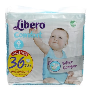LIBERO | COMFORT DUO | ΠΑΝΕΣ ΜΩΡΟΥ MAXI 7 - 14 KGR No 4 36 ΤΕΜ