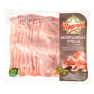 NEGRONI | Mortadella Italy Slices Gluten Free 150g