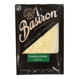 - | Ημίσκληρο Τυρί Basiron με Μυρωδικά Φέτες 150g