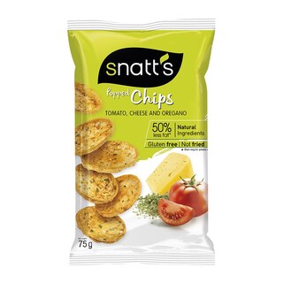 SNATTS | Τσιπς Popped Τομάτα Τυρί & Ρίγανη 75g