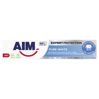 AIM | Οδοντόκρεμα Expert Protection Pure White 75 ml