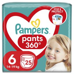 Πάνες Βρακάκι Μωρού Pants Νο6 25 Τεμάχια