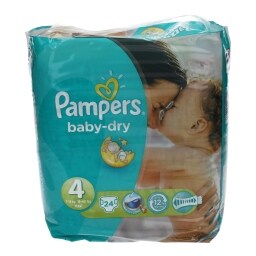 PAMPERS | BABY DRY | ΠΑΝΕΣ ΜΩΡΟΥ MAXI No 4 24 ΤΕΜ