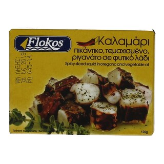 FLOKOS | ΚΑΛΑΜΑΡΙ ΤΕΜΑΧΙΣΜΕΝΟ ΜΕ ΡΙΓΑΝΗ 120 GR