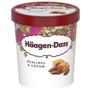 HAAGEN DAZS | Παγωτό Pralines & Cream 400gr