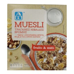 ΑΒ | ΜΟΥΣΛΙ FRUITS 25% 500 GR