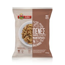 ΜΠΑΡΜΠΑ ΣΤΑΘΗΣ | ΜΠ ΣΤΑΘΗΣ ΠΕΝΕΣ ΟΛΙΚΗΣ ΜΕ Μανιτάρια & Βασιλικό Κατεψυγμένο 600gr