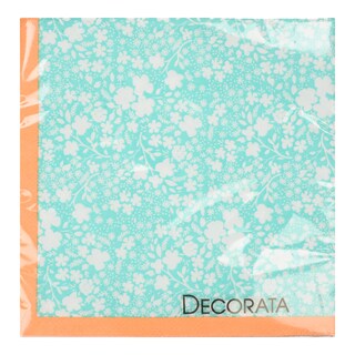 DECORATA | Χαρτοπετσέτες 3 Φύλλα Flowers 20 Τεμάχια