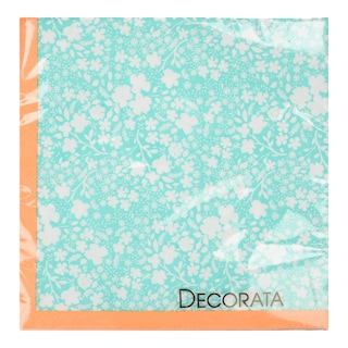 DECORATA | Χαρτοπετσέτες 3 Φύλλα Flowers 20 Τεμάχια