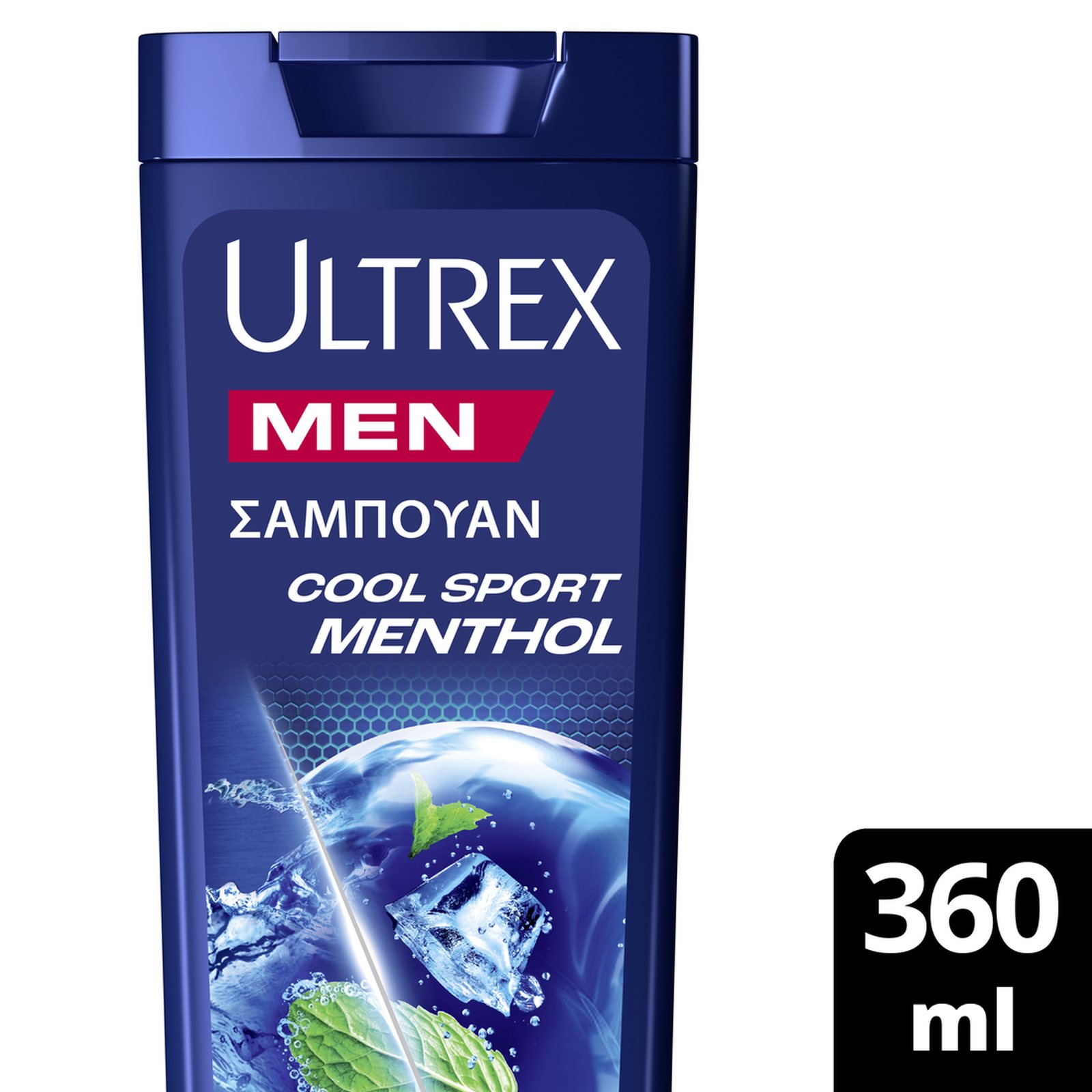 ULTREX Σαμπουάν Cool Sport Menthol 360ml