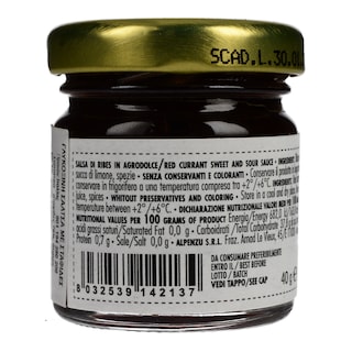 ALPENZU | Γλυκόξινη Σάλτσα Με Σταφύλι 40g