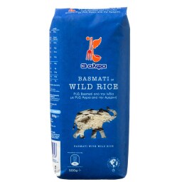 Ρύζι Basmati Ινδίας με Wild Rice Αμερικής 500gr