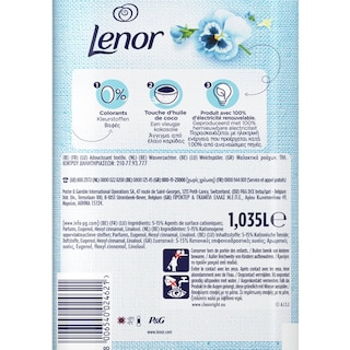 LENOR | Συμπυκνωμένο Μαλακτικό Fleur De Violette 45 Μεζούρες