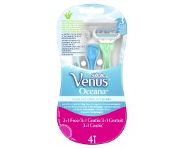 GILLETTE | Ξυραφάκια Μιας Χρήσης Venus 3+1 Τεμάχιο Δώρο 4 Τεμάχια