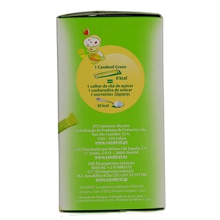 CANDEREL | ΥΠΟΚΑΤΑΣΤΑΤΟ ΖΑΧΑΡΗΣ ΜΕ ΣΤΕΒΙΑ ΣΚΟΝΗ GREEN 40 X 2 GR