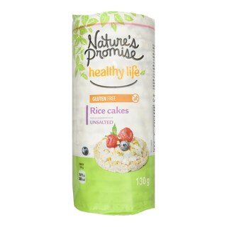 NATURE'S PROMISE | Ρυζογκοφρέτες Ανάλατες 130g