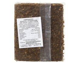 DELBA | Αρτοσκεύασμα Σίκαλης Βιολογικό Pumpernickel 500gr