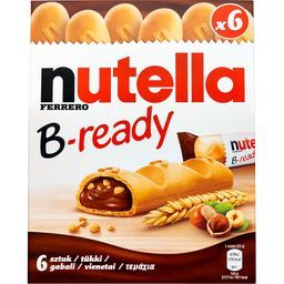 NUTELLA | Μπάρες Μπισκότου Γεμιστές 132gr