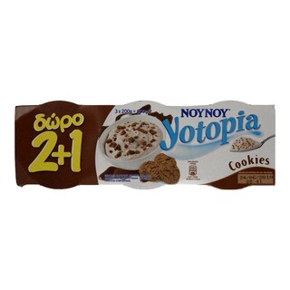 YOTOPIA | ΕΠΙΔΟΡΠΙΟ ΓΙΑΟΥΡΤΙΟΥ COOKIES 2 X 200 GR