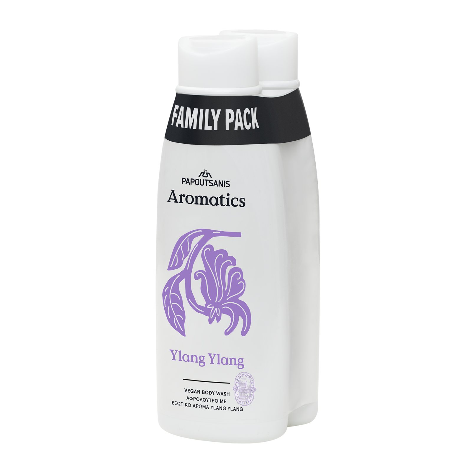 AROMATICS Αφρόλουτρο Ylang Ylang 2x650ml