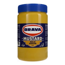 BRAVA | Μουστάρδα Απαλή Βαρελάκι  500 gr