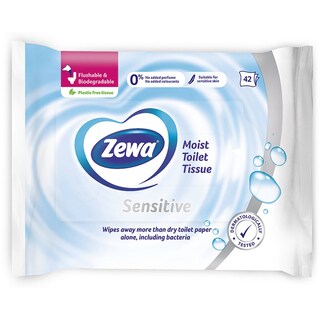 ZEWA | TOILET TISSUE ΥΓΡΟ MOIST 42 ΤΕΜ