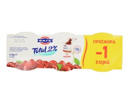 TOTAL | YOGHURT CHERRY 510 GR 3Χ170G 1E CHEAPER