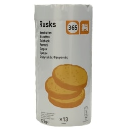 365 | Φρυγανιές Στρογγυλές 125gr