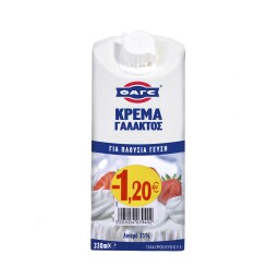 ΦΑΓΕ | Κρέμα Γάλακτος 1.2E Φθηνότερα  330 ml