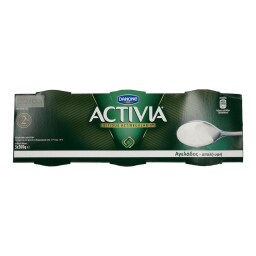 ACTIVIA | ΓΙΑΟΥΡΤΙ ΛΕΥΚΟ ΑΓΕΛΑΔΟΣ 2% ΛΙΠΑΡΑ 3 Χ 200 GR