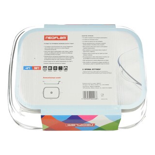 NEOFLAM | NEOFLAM REFRACTORY RECTANGLE PAN 4.8LT