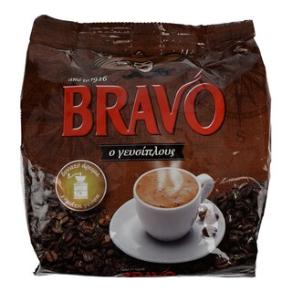 BRAVO | ΚΑΦΕΣ ΕΛΛΗΝΙΚΟΣ ΓΕΥΣΙΠΛΟΥΣ 195 GR